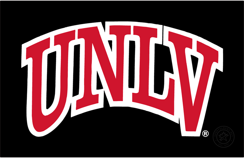 UNLV Rebels 2018-Pres Primary Dark Logo iron on transfers for clothing